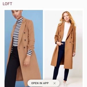 LOFT Double Breasted Peacoat - Women’s